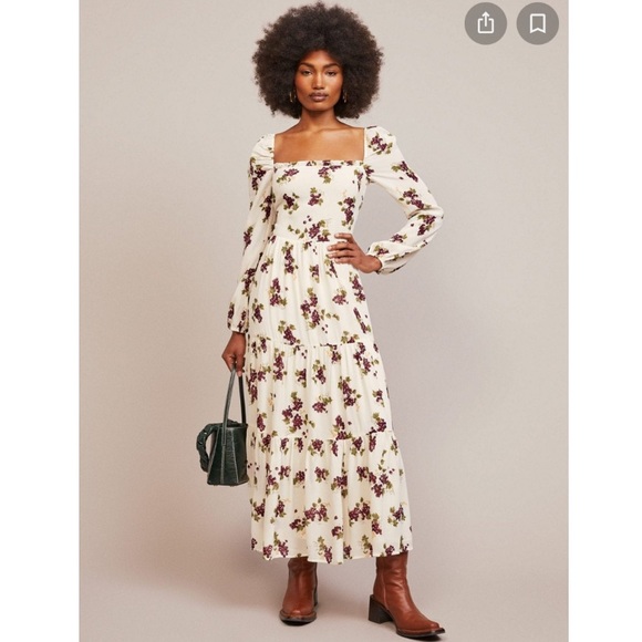 NWT Reformation Kellie Grapevine Maxi Dress 10 - Picture 1 of 6